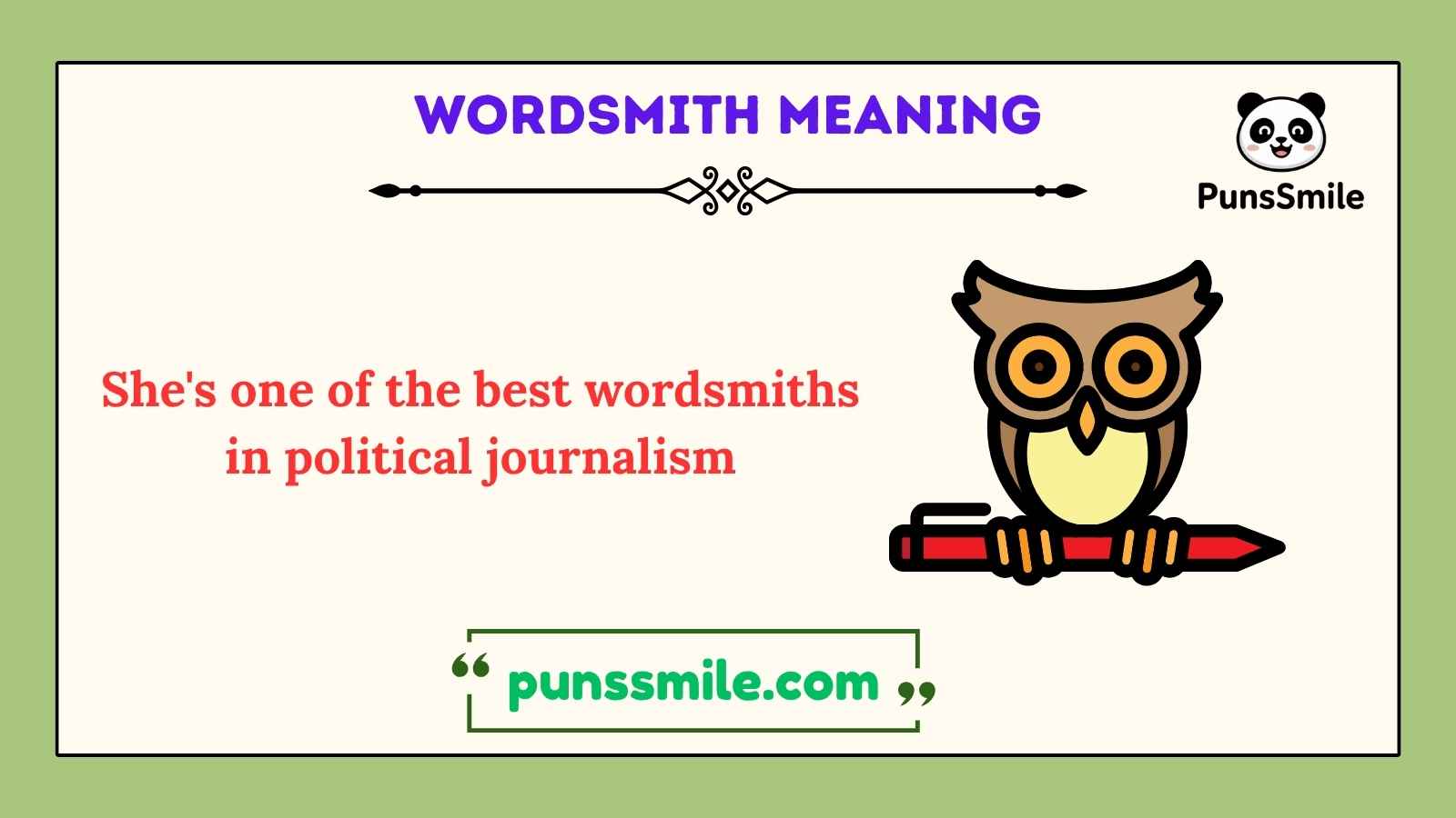 wordsmith meaning