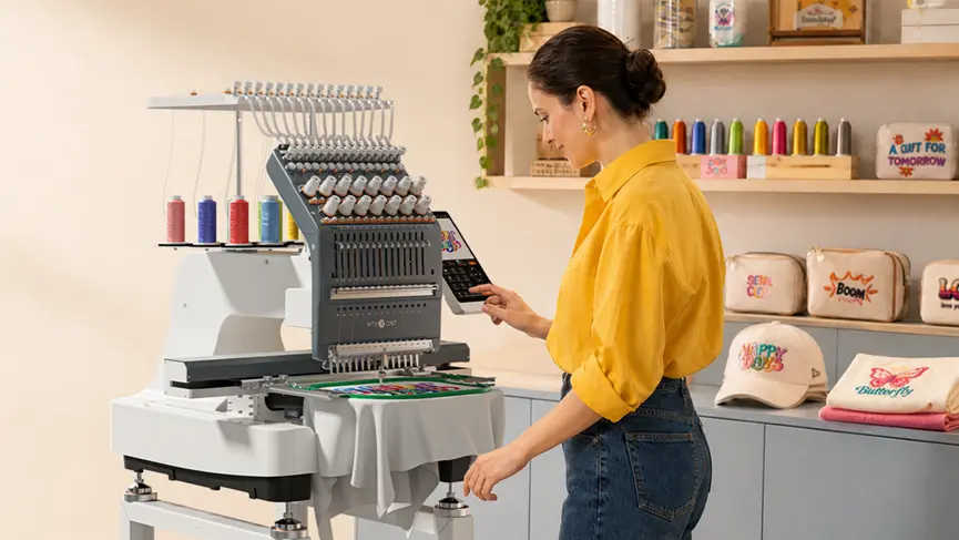 A Basic Overview of Embroidery Machines and the E15 for Contemporary Custom Apparel