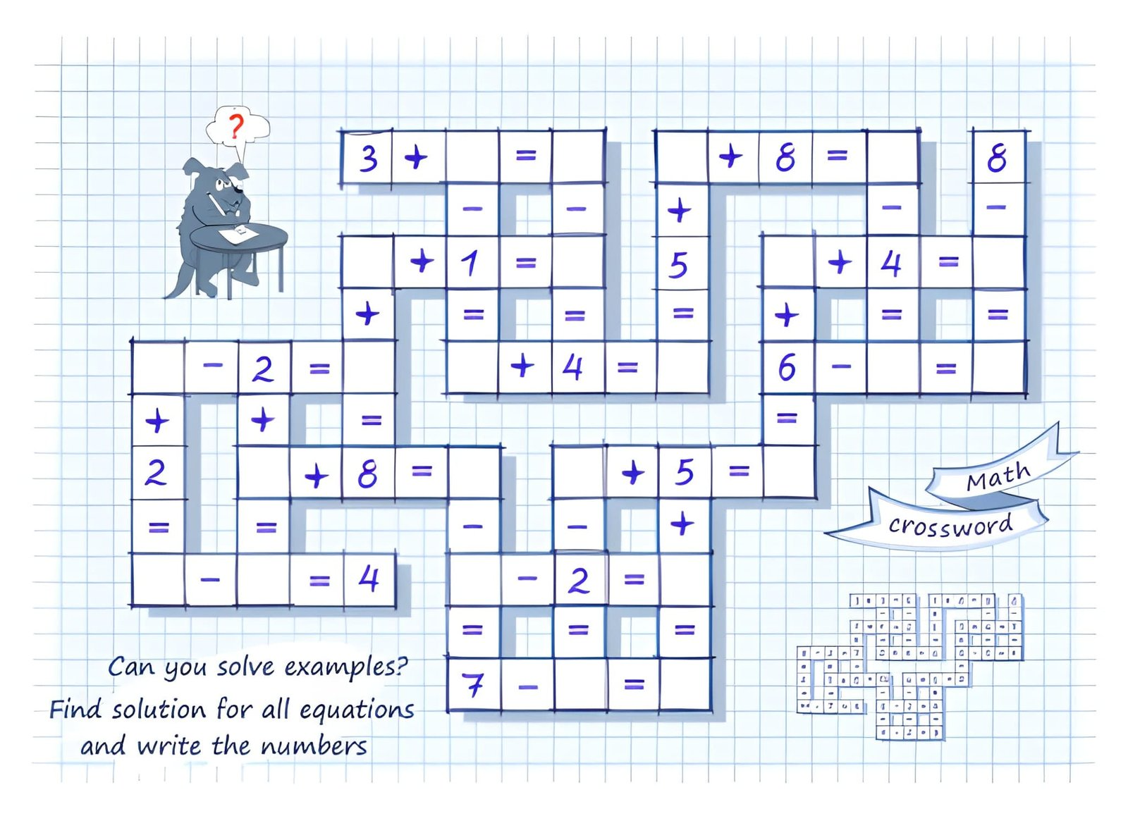 Why a Math Crossword Beats Flashcards for Keeping Your Mental Arithmetic Sharp