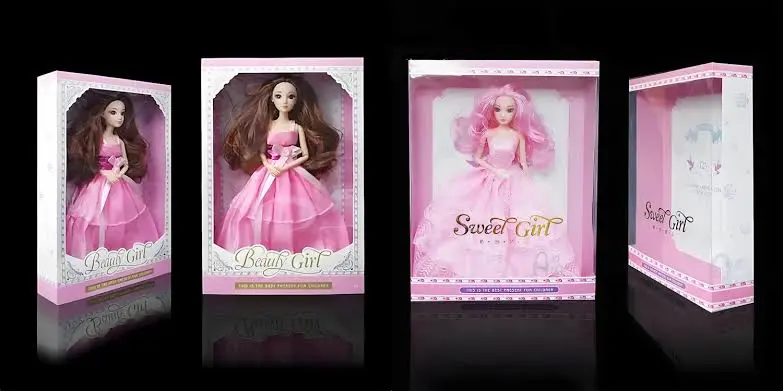 Quality Custom Barbie Doll Boxes for Retail Display Use. 